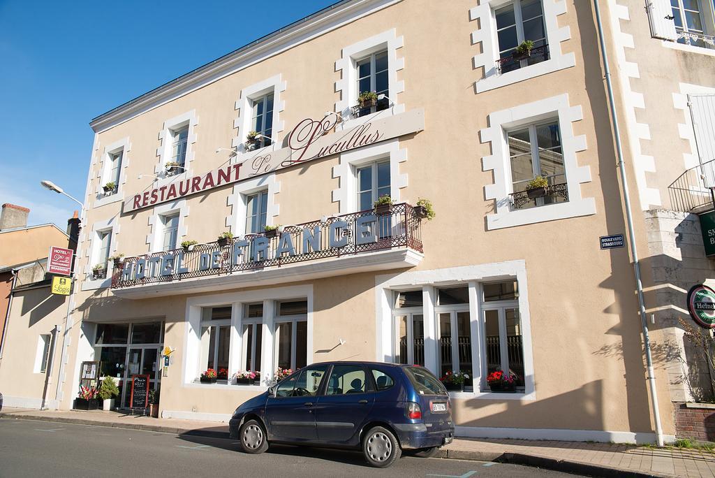 Logis Hotel De France Restaurant Le Lucullus Montmorillon Kültér fotó